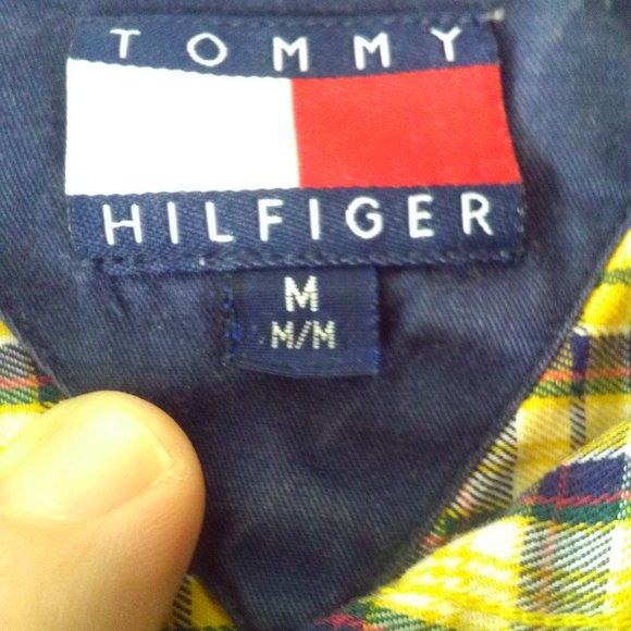 Mens Tommy Hilfiger long sleeve button down shirt - Picture 2 of 11